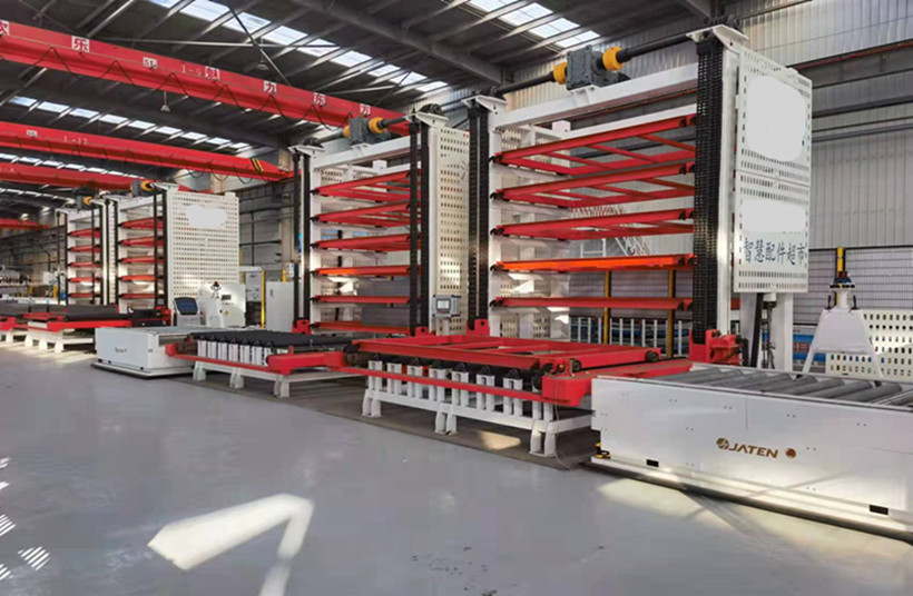 材料庫(kù)升降機(jī),數(shù)控剪切沖生產(chǎn)線(xiàn)